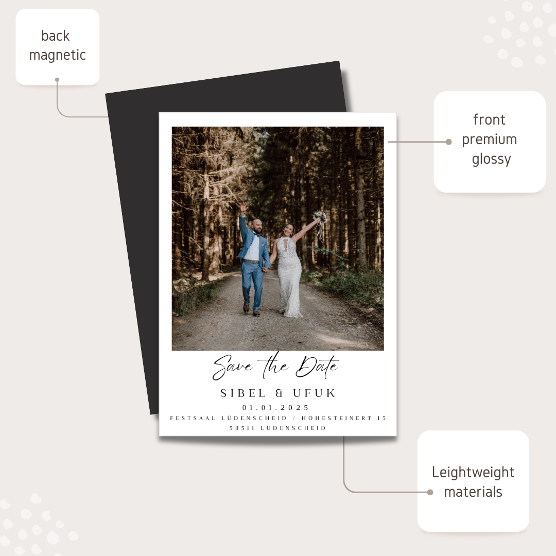 Save - the - date - Magnete