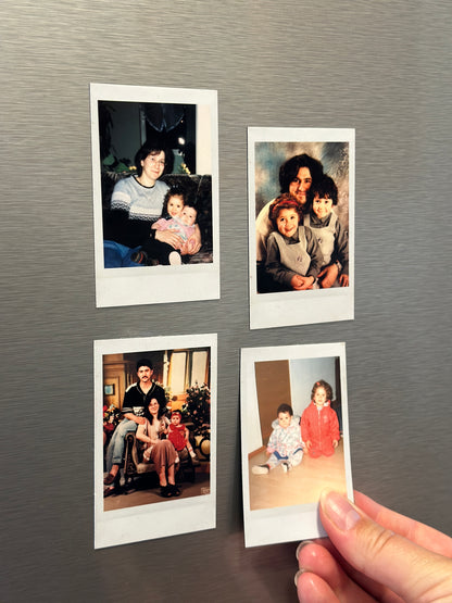 Fotomagnete im Retro-Design